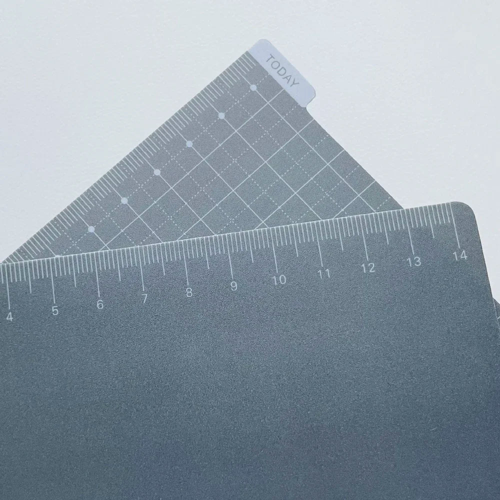 A5 A6 Writing Mat Board Based Plate Ruler for Midori Hobo Notebook Journal Planner School Office Supplies Stationery