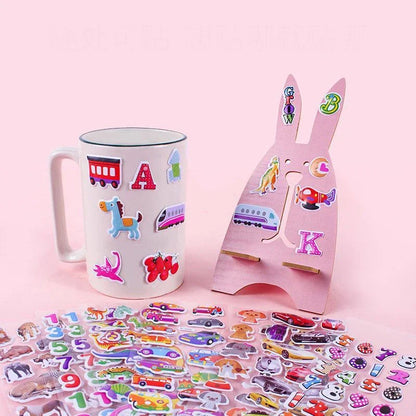 20 Sheets 3D Stickers for Kids Puffy Children Stickers Boys Girls Teachers Reward Craft Scrapbooking Gift Toys