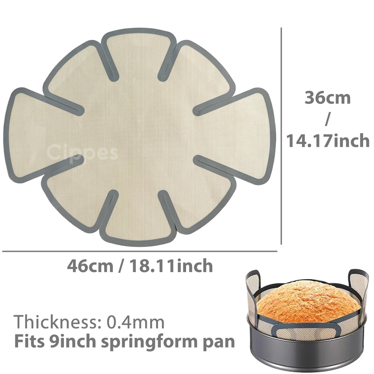 Silicone Bread Loaf Pan Liners, Reusable Nonstick Long Tab Handles Bread Pan Baking Mats, for 9x5inch Bread Pans, Heat Resist