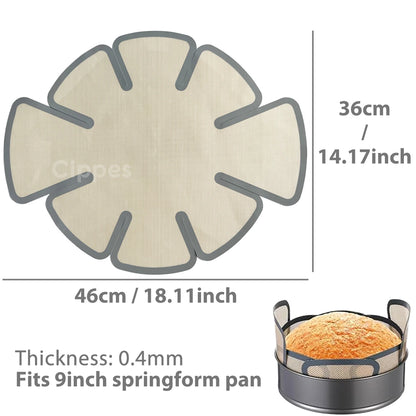 Silicone Bread Loaf Pan Liners, Reusable Nonstick Long Tab Handles Bread Pan Baking Mats, for 9x5inch Bread Pans, Heat Resist