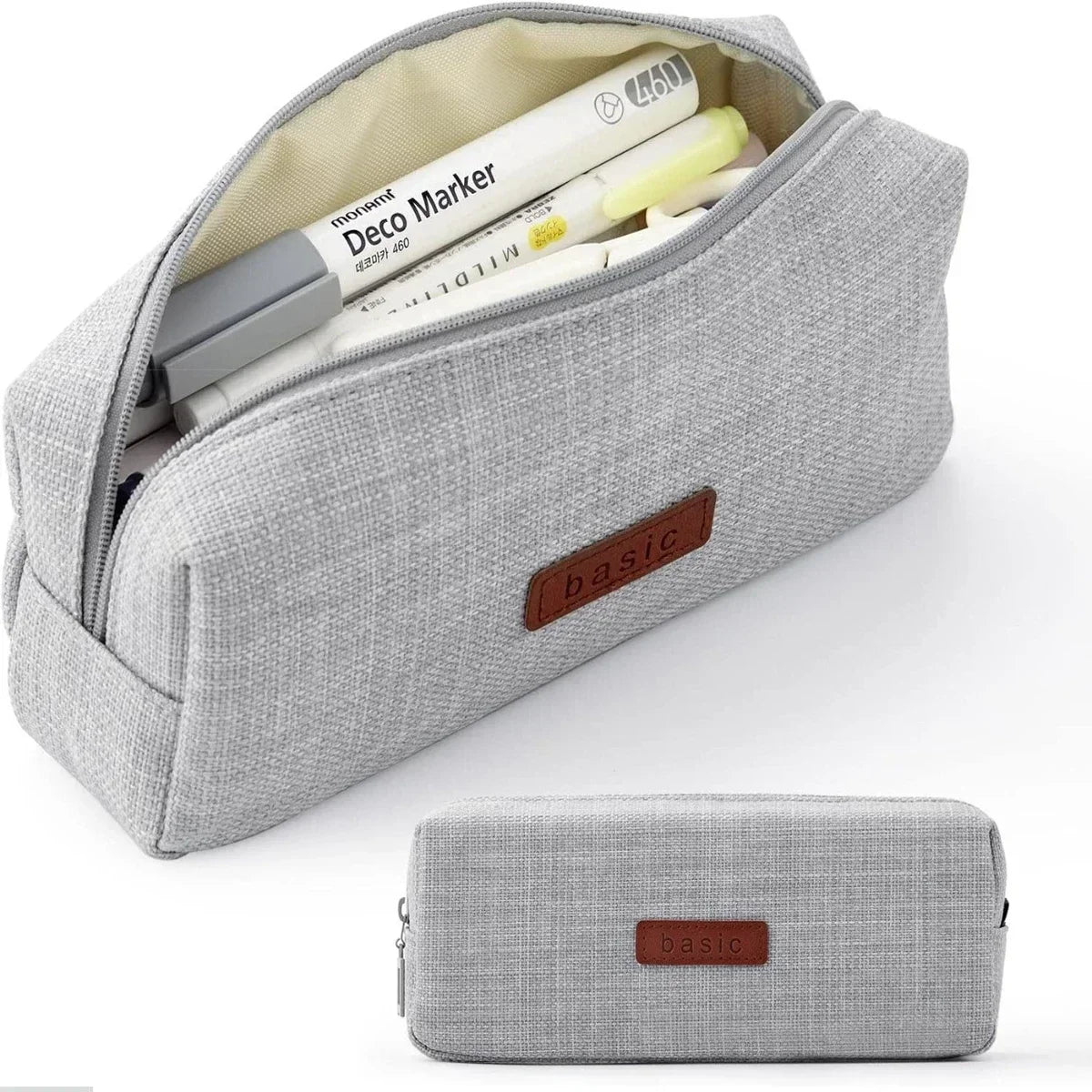 Pencil Case Bag for Girls and Boys Kawaii Washable Pen Box Multicolor Optional Cute Pen Pouch Back To School Stationery Suppl