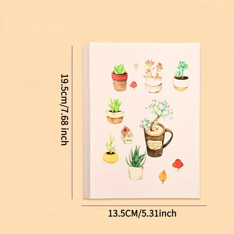 100% Watercolor Paper Sealing Pad 32K 16K 20Sheets 300gsm Painting Book For Painting Supplies Student School Supplies