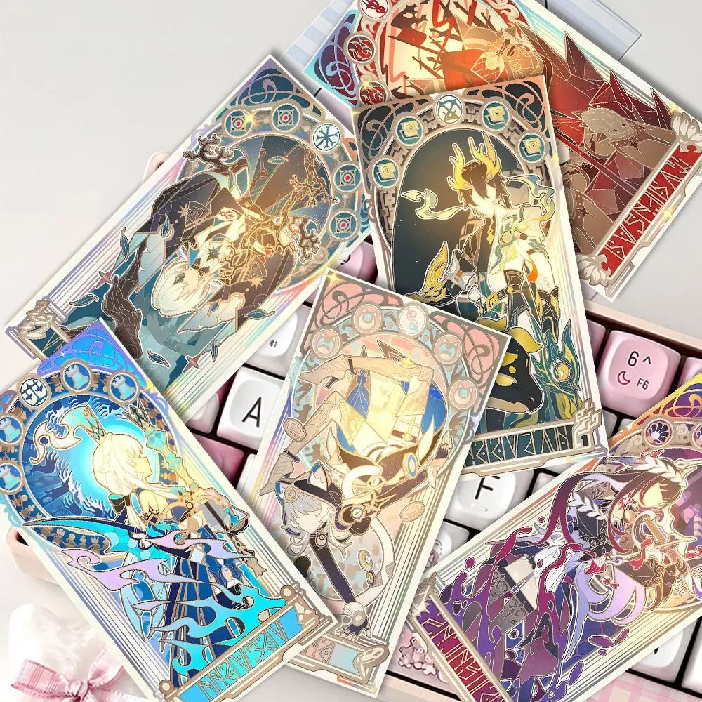 Honkai:Star Rail Chrysos Heirs Phainon Dang Heng 12Pcs Tarot Cards Lomo Card Photocard HD Album Photo Cards For Fans Collecti