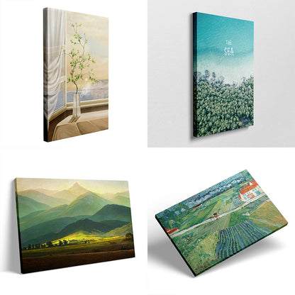 30x40 40x50 50x70 60x90 Canvas Frame Wooden Frames Wooden Photo Oil Painting Canvas Diamond Painting Frames Canvas Wood Wall
