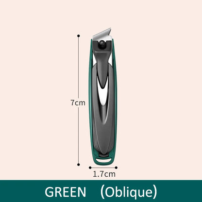 Colorful Nail Clippers Anti-Splash Nail Cutter Detachable Design Fingernail Clippers Stainless Steel Manicure Nail Tool
