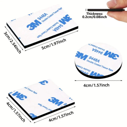30pcs Double Sided Tape, Wall Tape Suitable For Home, Office, Car, Outdoor Use