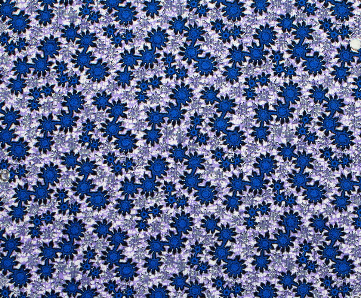 Africa Nigerian Prints Batik Fabric Real Wax Patchwork Sewing Dress Craft Cloth Polyester Ankara Tissu A-7 - fp6324 / 6 Y