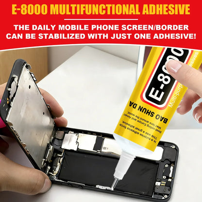 B7000/E8000 Adhesive (15/110g) for Mobile Phones, Jewelry, Metal, Plastic, Toys, and Shoes – Waterproof and Transparent