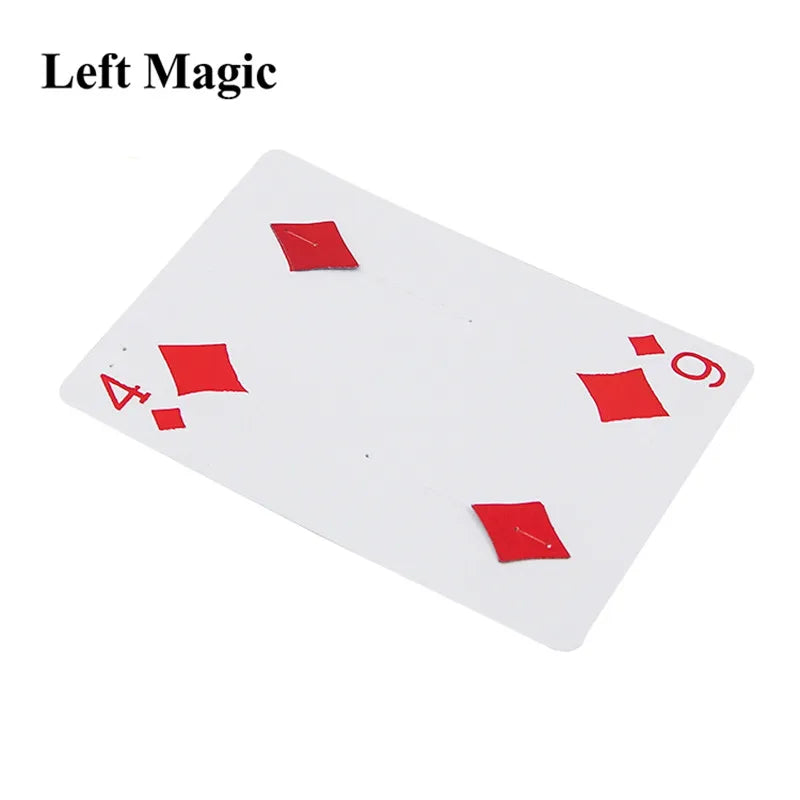 Fantastic 4 to 6 Moving Point magic tricks Close Up Card Magic Professional Magician Trick Magic Tool Magic Prop