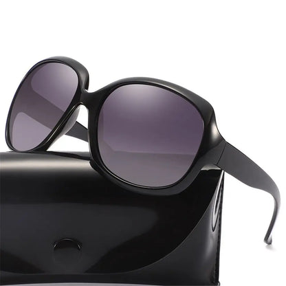 Sunglasses for Women Men Classic Retro Vintage Oversized Eyewear Fashion Shades Round Faced Driving Glasses