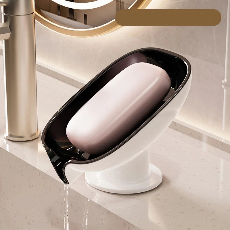 Super Suction Cup Soap Dish with drain water For Bathroom Soap Holder Kithcen Sponge Holder Soap container Bathroom Supplies2
