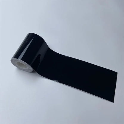 Car Stickers 3/5/7/10 cm Glossy Black Vinyl Wrap Stripe Adhesive Window Trim Film For Pillar Hood Roof Door