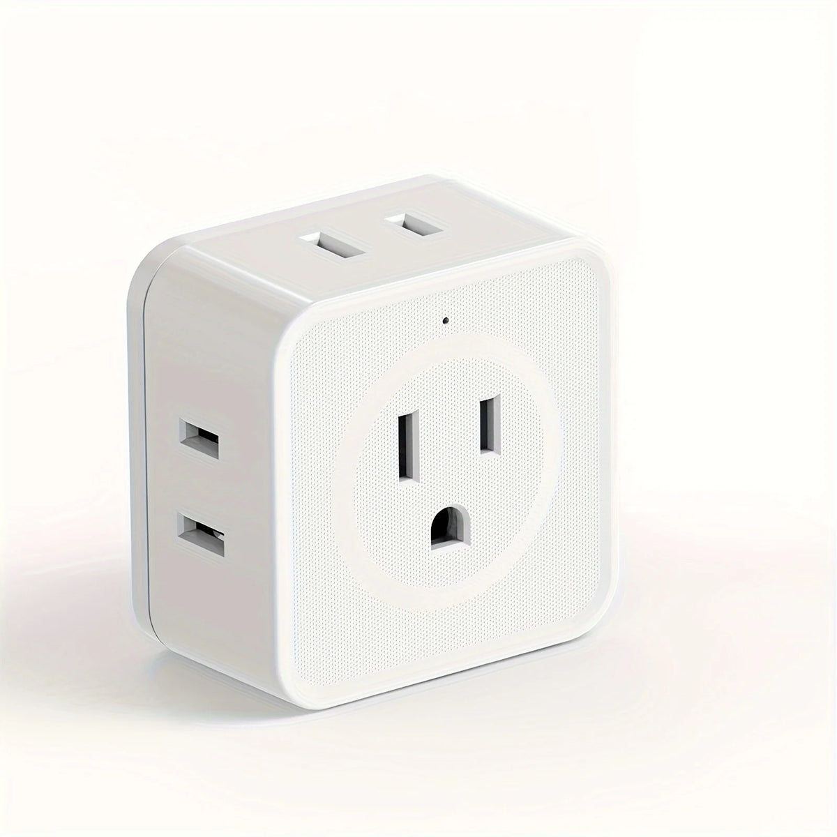 5 Way Multi Plug Outlet Extender, Wall Outlet Expander, Small Electrical Outlet Splitter for Travel, Home, Office, Dorm - QP5