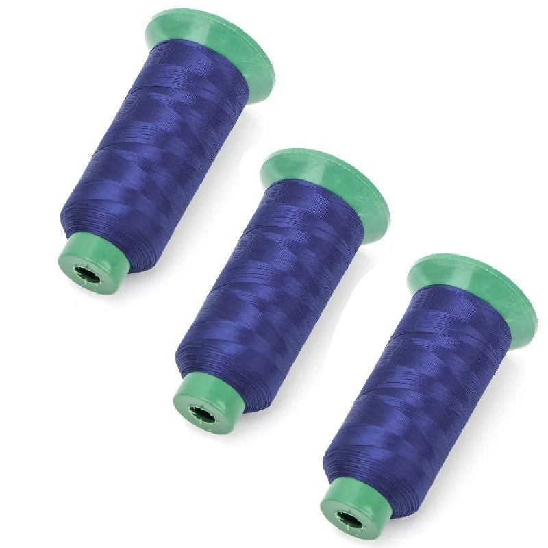Heavy Duty Thread 1500 Yards 210D/3 All Purpose High Strength Polyester Sewing Thread for Weave Upholstery Jeans Beading Purs