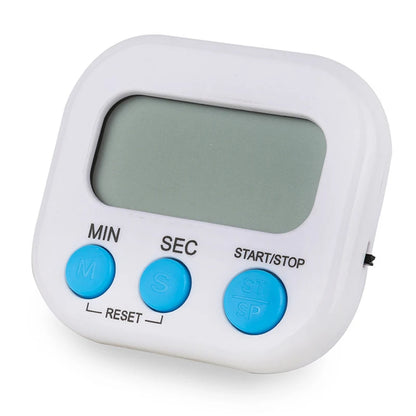 Digital Kitchen Timer for 99 Minutes Cooking Countdown with Magnetic Tool Timing Cook Friendly Alarm Clock Counter with Stand