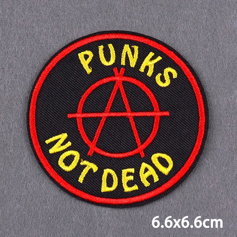 Warning Letters Embroidery Patches For Jeans Good Vibes Iron On Patch Thermoadhesive Patches For Clothes Applique Stickes Log