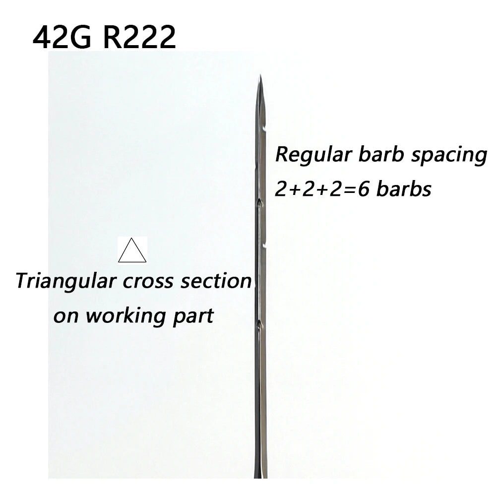 42G Felting Needle for Doll Rooting , 500pcs/lot