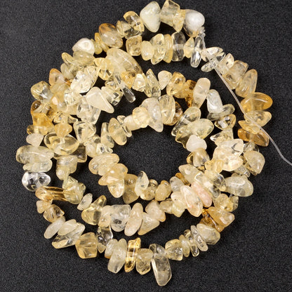 Natural Stone Chips Beads 3-5-8-12mm Irregular Gravel Beads For Jewelry Making Freeform Beads Diy Necklace Bracelet 15''