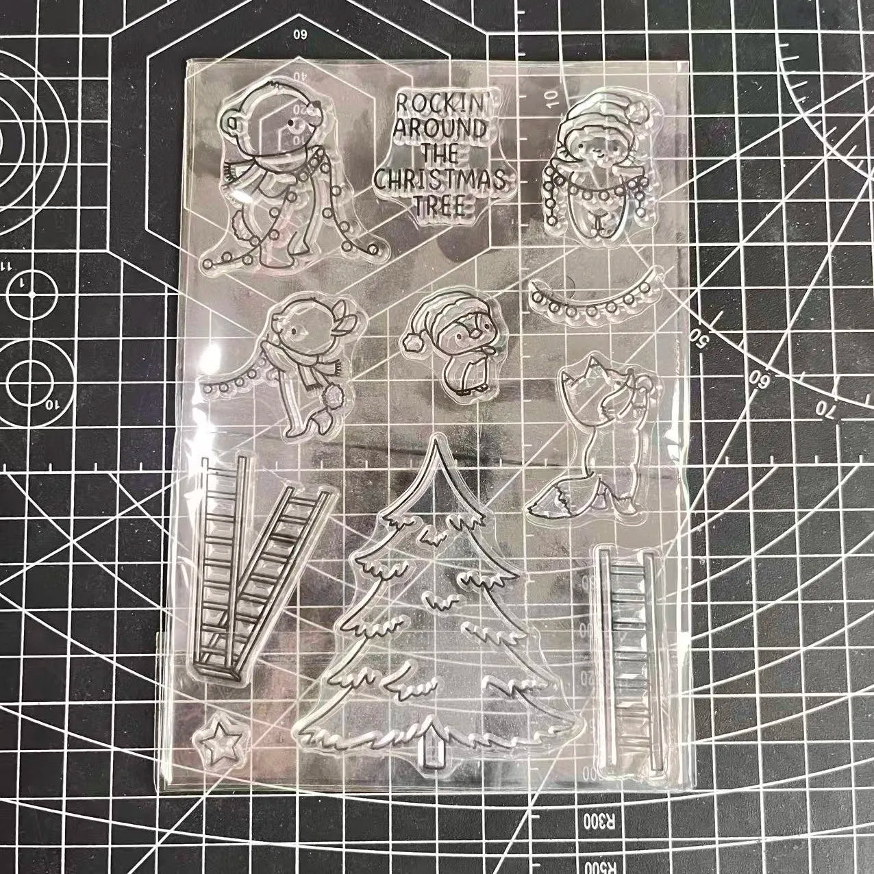 2026 New A6 Clear Stamps Identity Card Design DIY Scrapbook Journal Album Card Making Supplies - only stamp 29