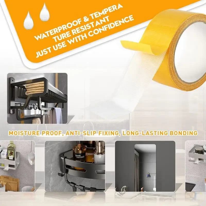 Extra Strong Double Sided Adhesive Tape Grid Super Strong Waterproof Mesh Carpet Tape Fixation Bookbinding Home Improvement