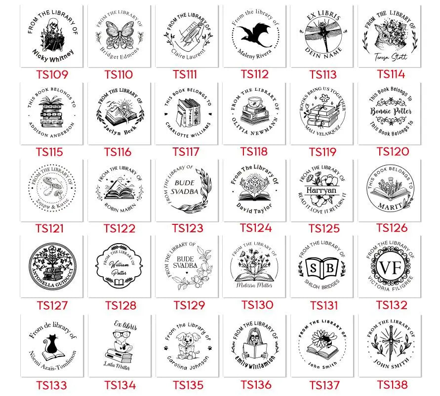 Round Stamp Personalized your own Logo Customized Photosensitive ink Stamp Personalized Custom Self Inking Stamp Rubber Stamp