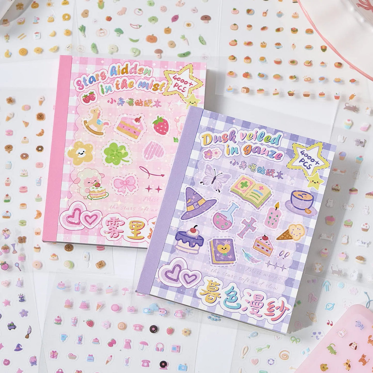 Mr Paper,kawaii Mini Deco Sticker Book scrapbooking stickers stickers aesthetic cheap stationery supplies journaling statione