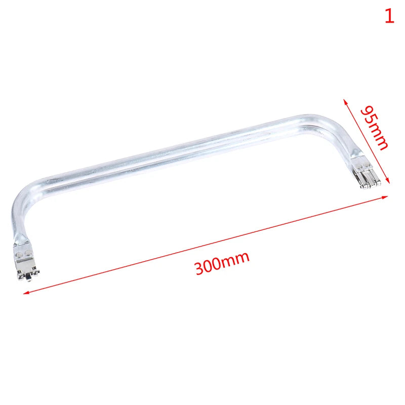 Woman Doctor Purse Frame Metal Aluminium Tube Frame Bag Handle Clutch Bag Parts - N1