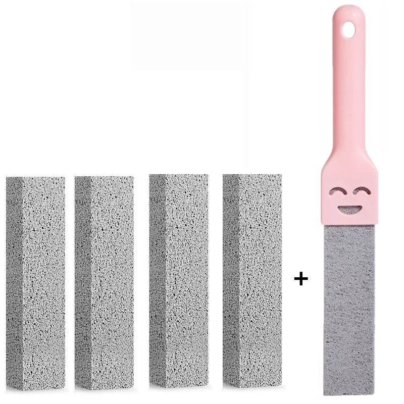 5 PCS Pumice Stone Cleaning Stick Seat Toilet Limescale Rust Stain Dirt Removal Brush Bathroom Tile Sink Household Washing To