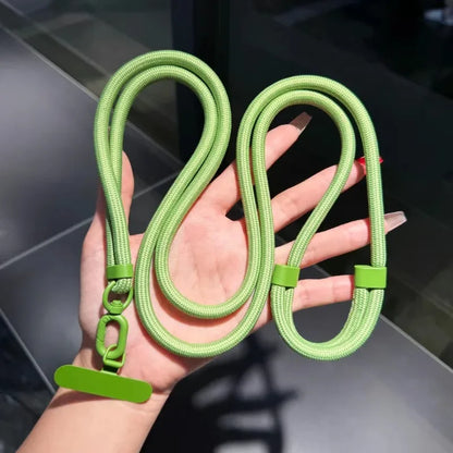 Universal Adjustable Phone Lanyard Crossbody Necklace Strap Phone Case Long Hanging Rope with Clip Anti-Lost Durable and Stur