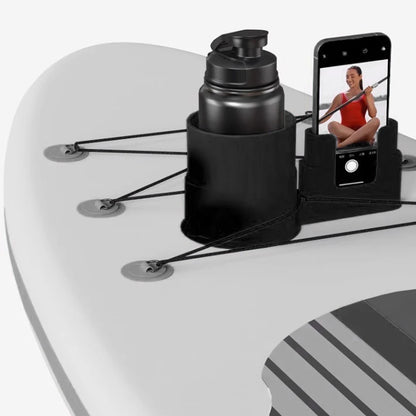 Double Padel Board Holder with Fixation Stand Up Paddle Board Accessories Quick Fixer for Board Kayak Water Soprts Equipment