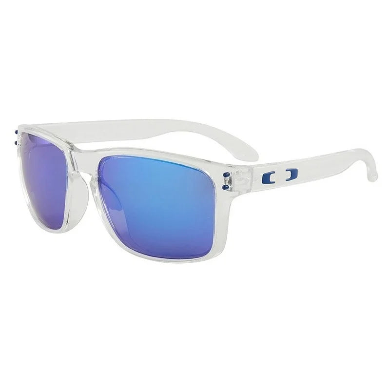 Men's Vintage-Inspired Fashion Glasses with Large Curved Frames - Perfect for Parties