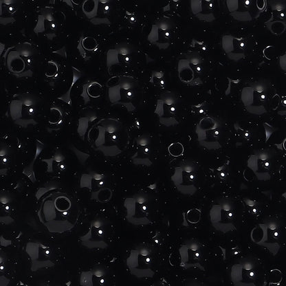 10-100Pcs/Lot 6-20mm Solid Color Round Acrylic Beads Loose Spacer Beads For DIY Keychains Decoration Handmade Crafts Accessor