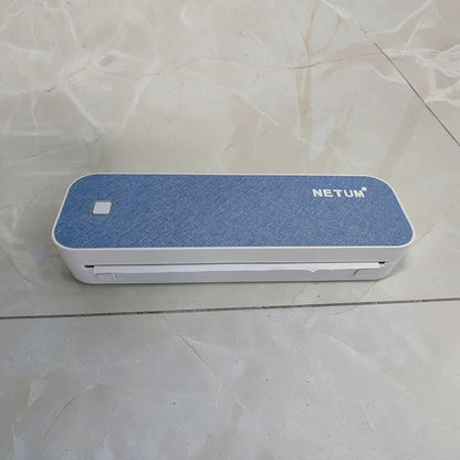 A4 Portable Thermal Printer Bluetooth &USB Photos txt word PDF Document Printing Compatible with Android, iOS, Windows system