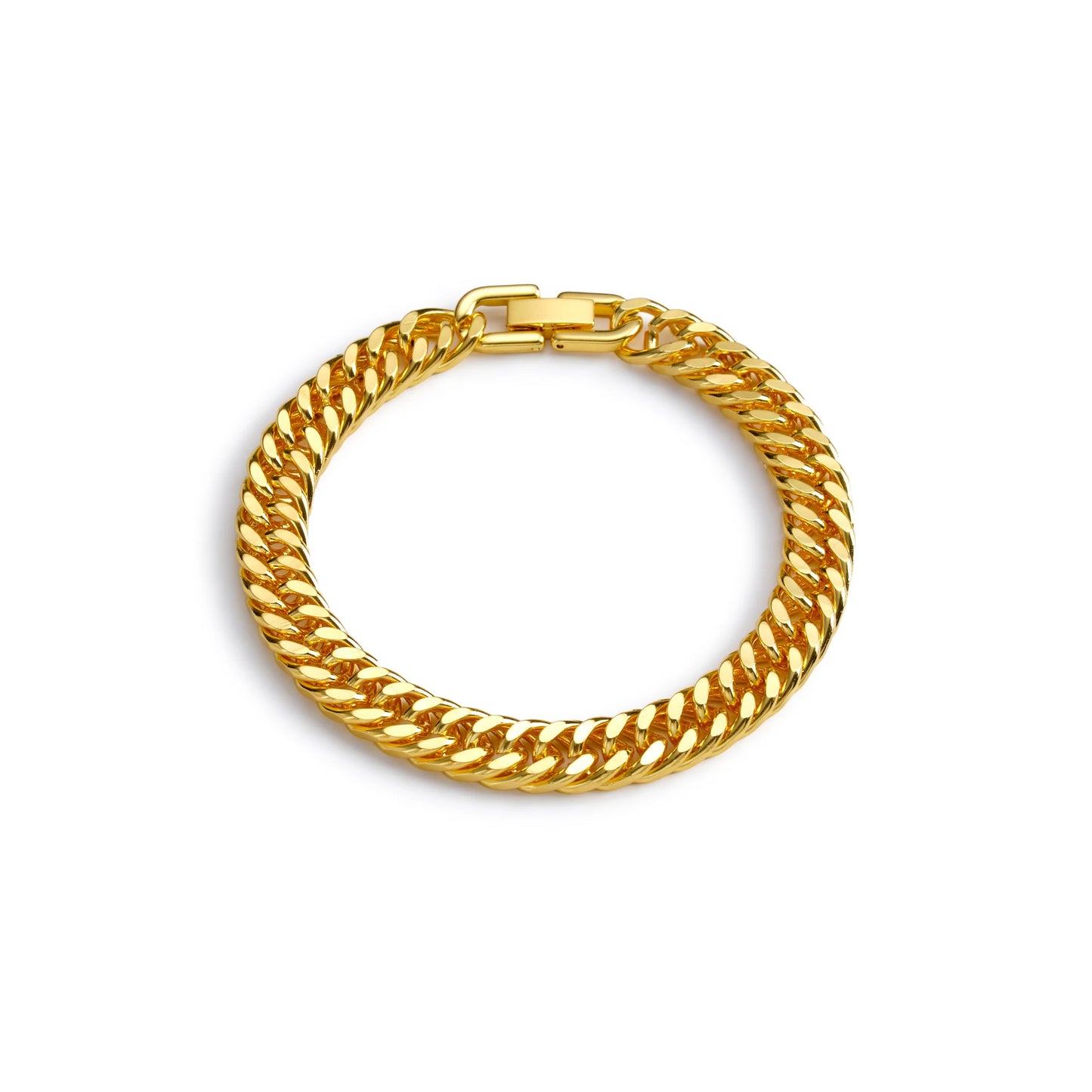 New Trendy Cuban Chain Men Bracelet Classic Stainless Steel 3/5/7/9mm Width Chain Bracelet For Men Women Jewelry Gift