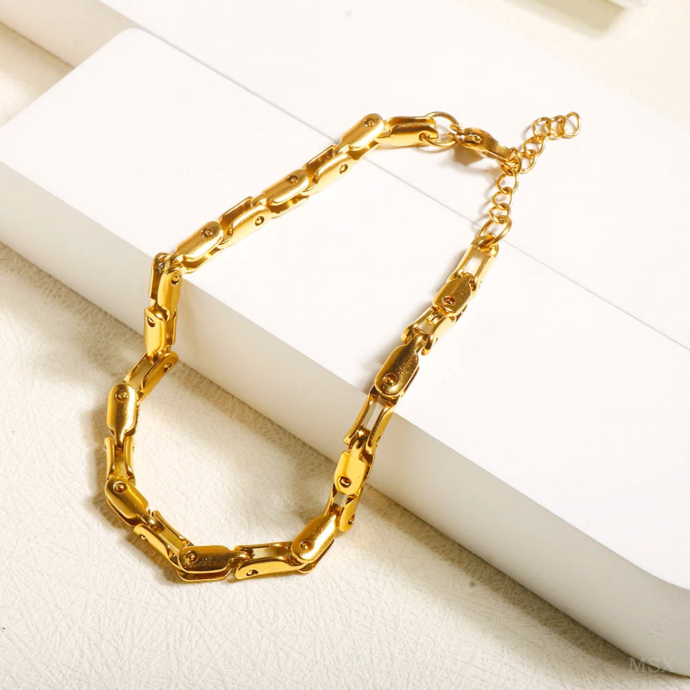 Stainless Steel Bohemian Style Personalized Anklet