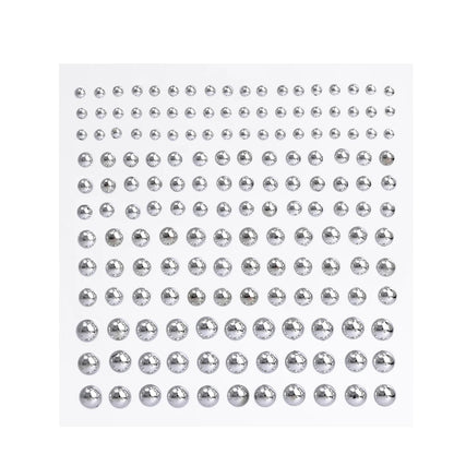58pcs Non Piercing Lip Nails Sticker Selfadhesive Waterproof Reusable Fake Lip Nail Eyebrow Nose Ring Body Belly Button Jewel