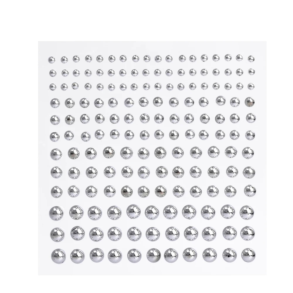 58pcs Non Piercing Lip Nails Sticker Selfadhesive Waterproof Reusable Fake Lip Nail Eyebrow Nose Ring Body Belly Button Jewel