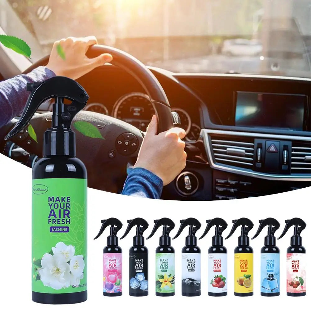 Car Smell Spray Car Odor Eliminator Spray Effective Car Odor Removal Cleaning Supplies For Car Trucks UV Car Air Fresh