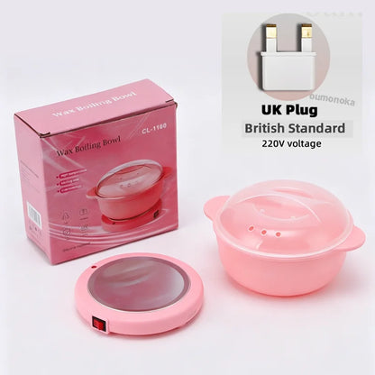 Wax Heating Machine Kit for Hair Removal Depilatory Pot Shaving Wax Melting Device Paraffin Hand Therapy for Salon And Home U