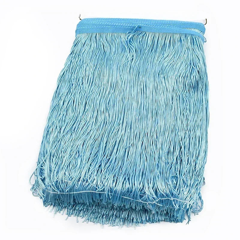 Lace Trim Fringe Tassels 2/5/10M, 30cm Long, For Curtain, Sewing, DIY Accessories - 24 / 30cm-5Yards
