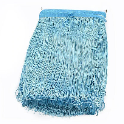 Lace Trim Fringe Tassels 2/5/10M, 30cm Long, For Curtain, Sewing, DIY Accessories - 24 / 30cm-5Yards