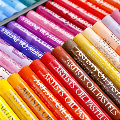 MUNGYO Artist Soft Oil Pastel Set Professional Painting Drawing Graffiti Art Crayons Washable Non Toxic Art Supply 12/25/50Co