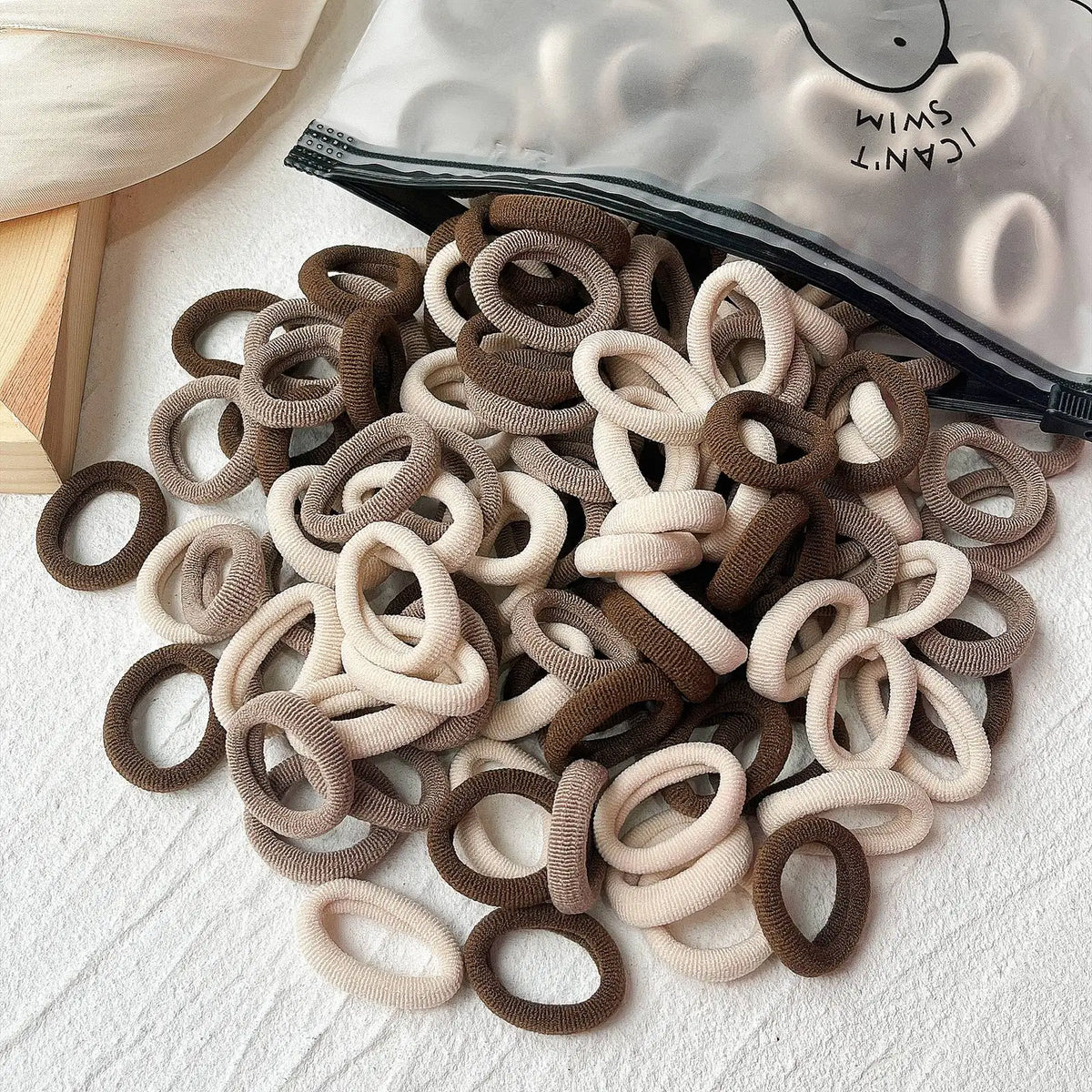 20/50pcs Kids Elastic Hair Bands Girls Sweets Scrunchie Rubber Band for Children Hair Ties Clips Headband Baby Hair Accessori