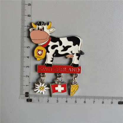 Switzerland Tourist Souvenir Fridge Magnets Jungfraujoc Luzern Zermatt Zermatt Geneva Bern Basel Interlaken Home Decor Sticke