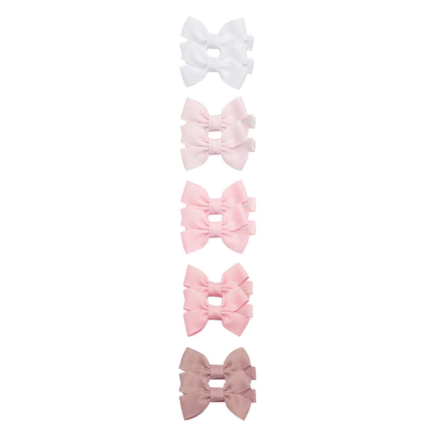 10/20/25/50pcs Baby Girls Hair Bows in Pairs 2'' Ribbon Bows Alligator Hair Clips Barrettes for Infants Toddlers Girls Kids