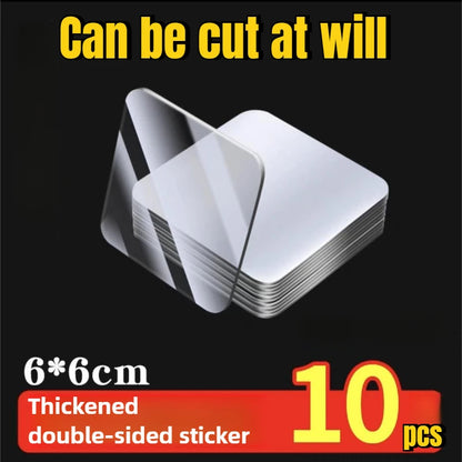 Double Sided Adhesive Tape Nano Reusable Super Strong Transparent Wall Stickers WaterProof Widely Used Wall Mount Sticker - 6