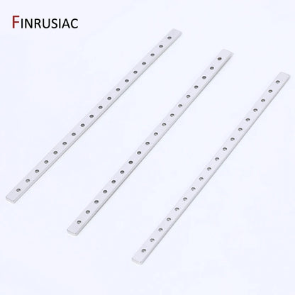 Rhodium Plated Brass Multi Row Strand Connector,Separator Spacer Bars Connector For DIY Jewelry Making Accessories Supplies