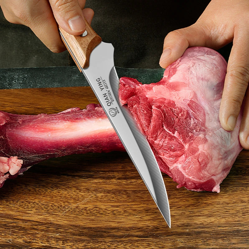 Boning Knife Household Sharp Stainless Steel Slaughter Knife Fruit Knife Sheep Skin Slicing and Peeling Knife Slaughter Knife