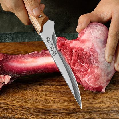 Boning Knife Household Sharp Stainless Steel Slaughter Knife Fruit Knife Sheep Skin Slicing and Peeling Knife Slaughter Knife