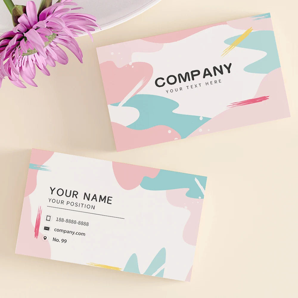 Custom Cards Thank You Cards Custom Business Card Packaging For Small Business Personalized Logo Wedding Invitations Postcard